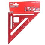 Echer tamplarie Milwaukee 4932472124, 180 mm, sistem metric, aluminiu Echer tamplarie Milwaukee 4932472124, 180 mm, sistem metric, aluminiu