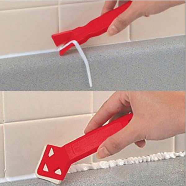 Set ustensile spatule din plastic pentru întins și curățat silicon